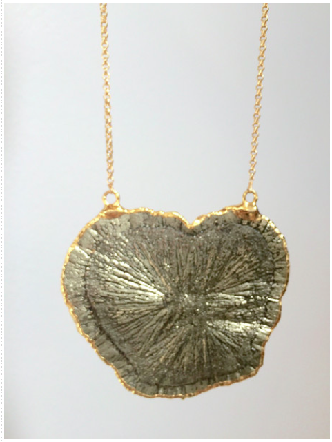 Karlita Designs' Mystic Coated Sand Dollar Pendant