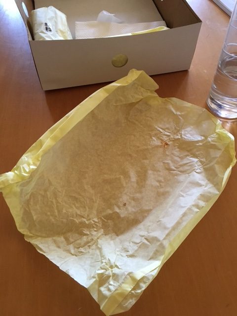 I meant to take a picture of my actual burrito, but...I don't know what happened.