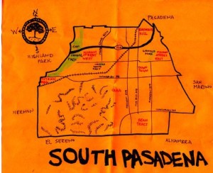 South Pasadena Map